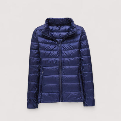 Cristine™ | Nieuwe ultralichte jas met witte eendendons