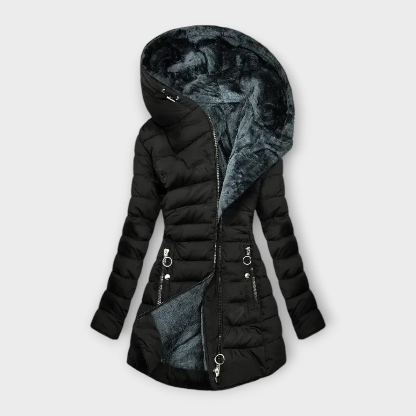 BEATRICE™ | WARME WINTERJAS MET ECO-FLEECE VOERING