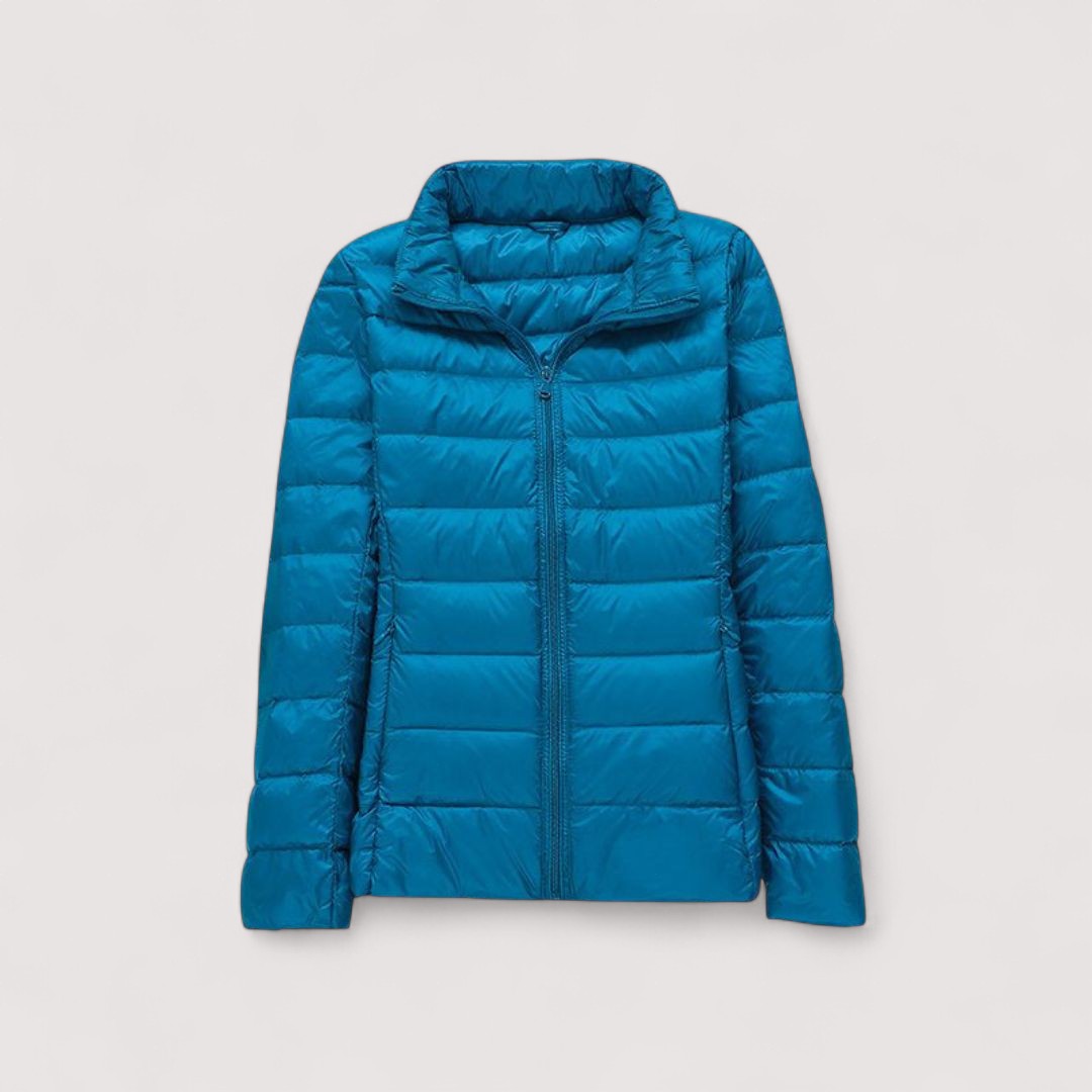 Cristine™ | Nieuwe ultralichte jas met witte eendendons