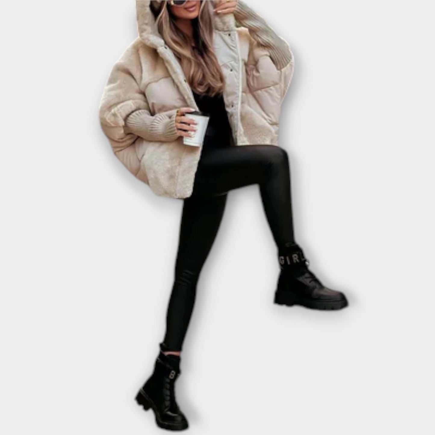 Ava – Elegante gewatteerde jas