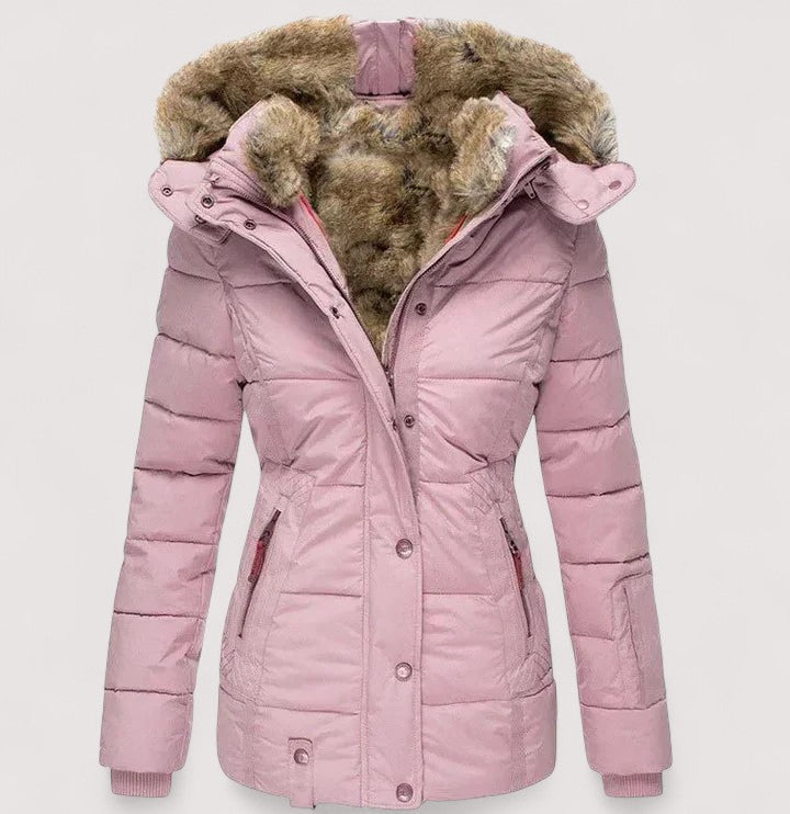 Marylin™ – Warme winterjas met voering van fleece