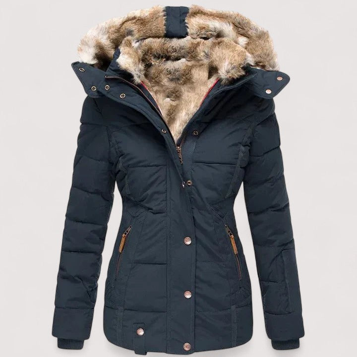 Marylin™ – Warme winterjas met voering van fleece