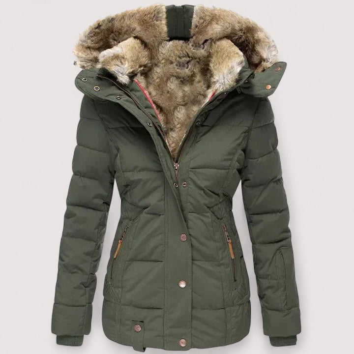 Marylin™ – Warme winterjas met voering van fleece